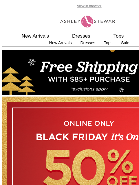 ashleystewart newsletter: Holiday style forecast: 🌶️ RED HOT 🔥