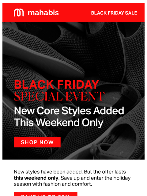 mahabis newsletter: New Core Styles Added ‼️