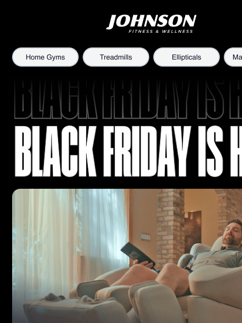 johnsonfit newsletter: Our stores are closed—but the savings are not!