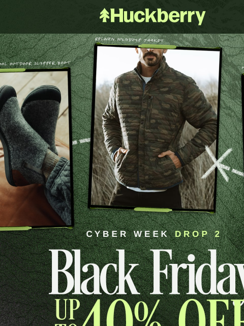 huckberry newsletter: 🟧 🟧 🟧 🟧 DROP 2 🟧 🟧 🟧 🟧