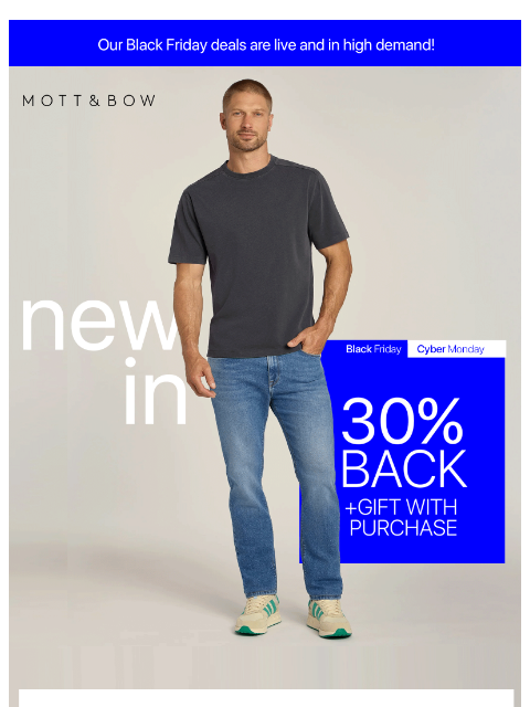 mottandbow newsletter: Just dropped: your new next-level tees.