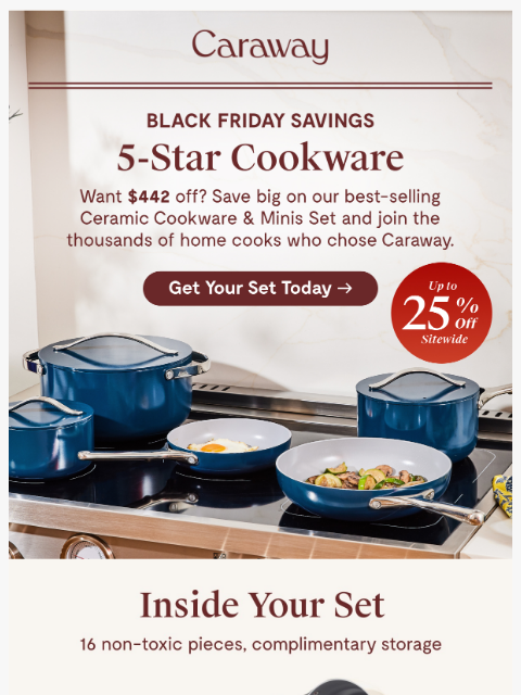 carawayhome newsletter: The Set That Broke the Internet 👀