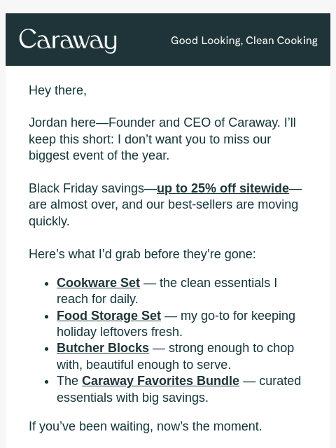 carawayhome newsletter: ⬆️ Our Deals Beat Theirs ⬇️