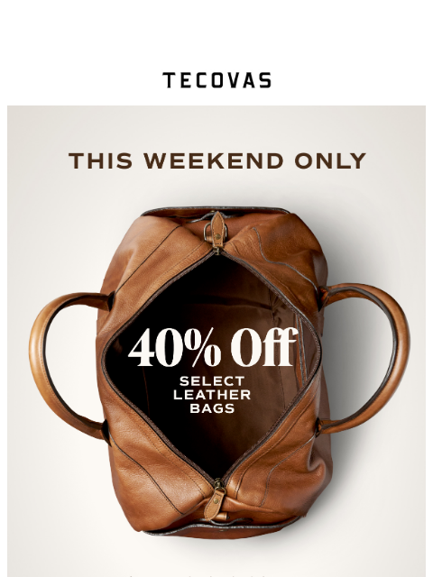 tecovas newsletter: NEW DEAL ALERT