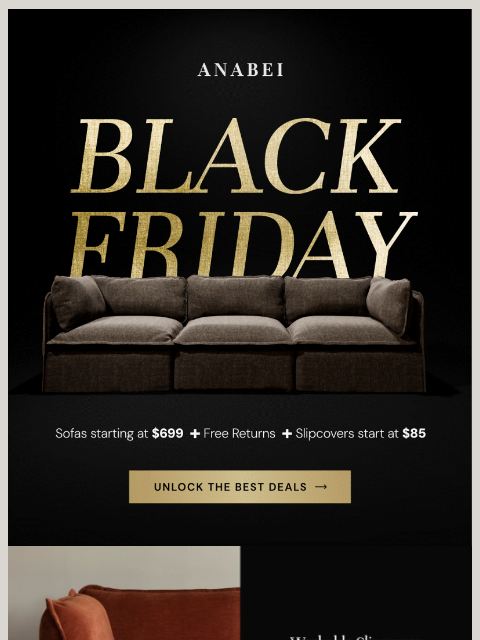 anabei newsletter: 🖤 READY. SET. SAVE. 🖤