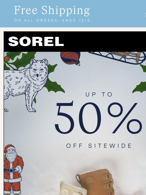 sorel newsletter: Don't Miss Out: Black Friday Sale Ends Soon