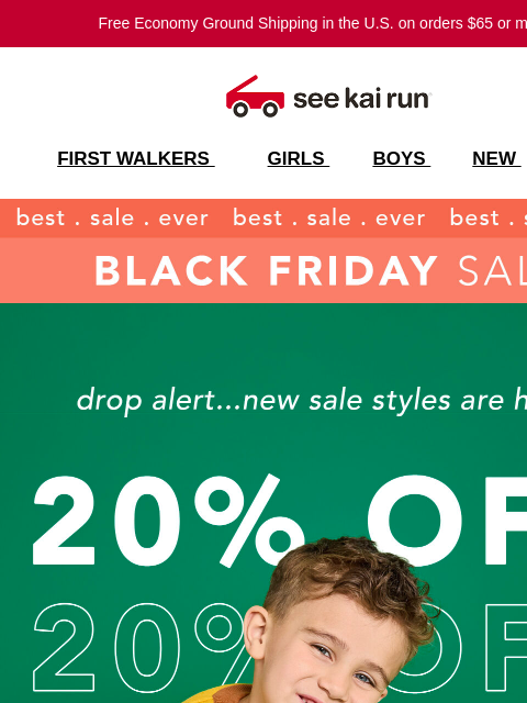 seekairun newsletter: Black Friday is ON! The Biggest See Kai Run Sale o...