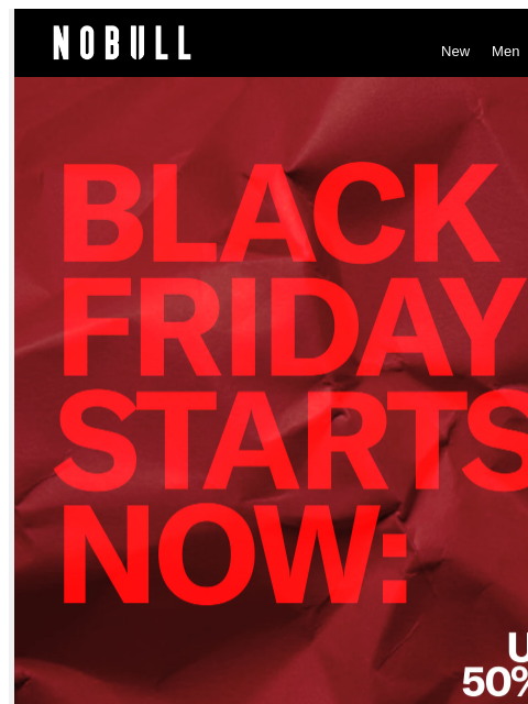 nobullproject newsletter: Now Live: Up to 50% Off