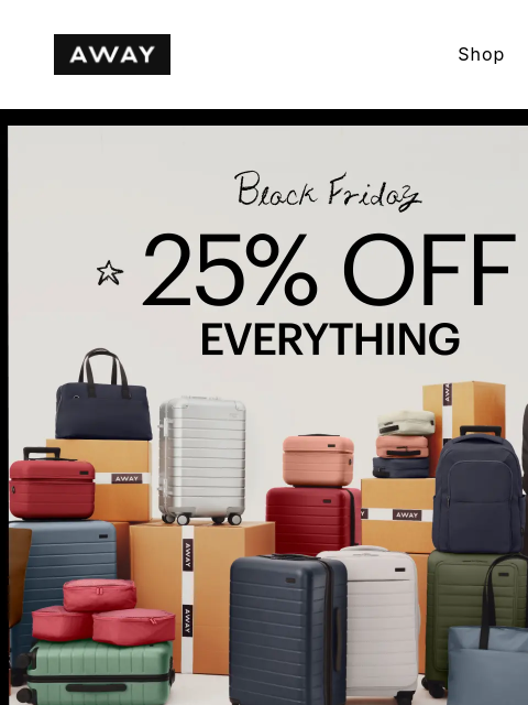 You've got plans. We've got luggage—all 25%. ͏ ͏ ͏ ͏ ͏ ͏ ͏ ͏ ͏ ͏ ͏ ͏ ͏ ͏ ͏ ͏ ͏ ͏ ͏ ͏ ͏ ͏ ͏ ͏ ͏ ͏ ͏ ͏ ͏ ͏ ͏ ͏ ͏ ͏ ͏ ͏ ͏ ͏ ͏ ͏ ͏ ͏ ͏ ͏ ͏ ͏ ͏ ͏ ͏ ͏ ͏ ͏ ͏ ͏ ͏ ͏ ͏ ͏ ͏ ͏ ͏ ͏ ͏ ͏ ͏ ͏ ͏ ͏ ͏ ͏ ͏ ͏ ͏ ͏