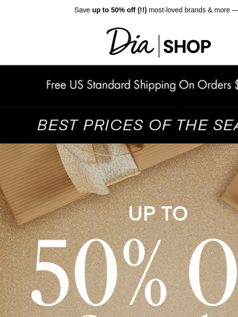 dia newsletter: The BEST DEALS of the YEAR are here!!