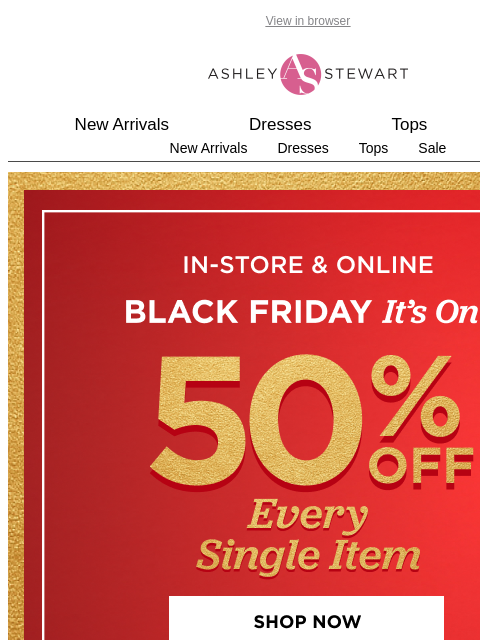 ashleystewart newsletter: It’s sooo SHINY (50% OFF SEQUINS)💎✨⭐️🤩