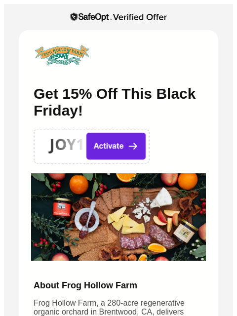safeopt newsletter: The wait is over—your exclusive offer is here.