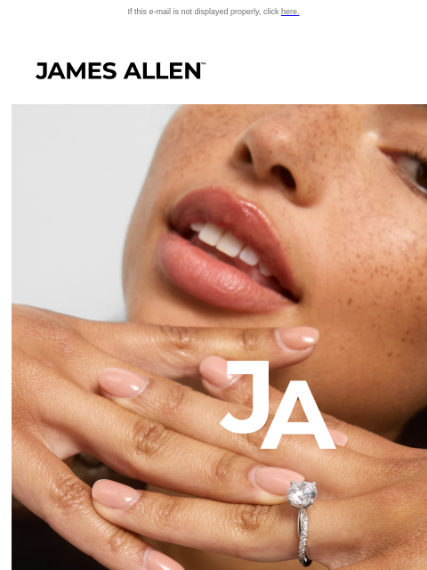 jamesallen newsletter: Save Up to 20% Off* Engagement Settings