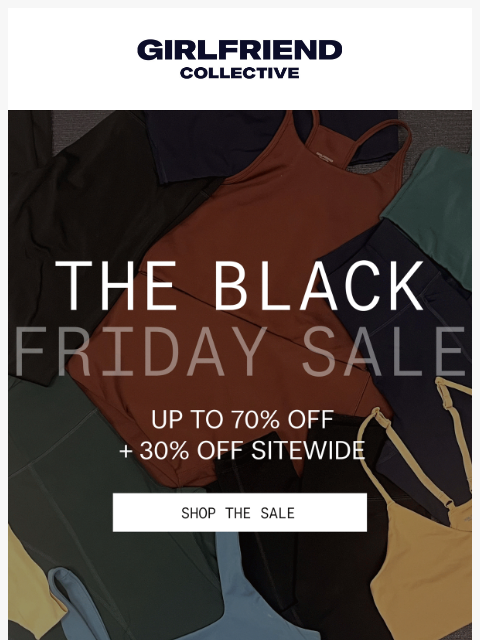 girlfriend newsletter: Your Evening Black Friday Check-In 🖤