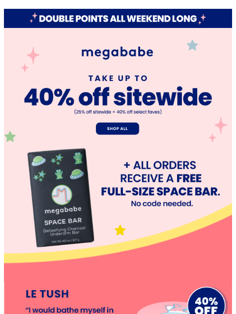 megababebeauty newsletter: Small biz, big deals 🔥