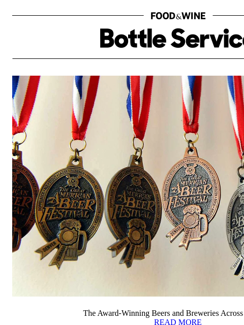 foodandwine newsletter: The Award-Winning Beers and Breweries Across Ameri...