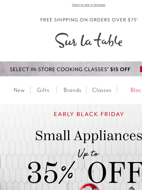 surlatable newsletter: Forget the TV. Black Friday's best deals are in th...