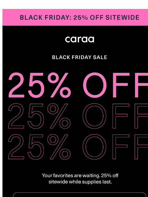 caraa newsletter: Not to rush you, but… time’s ticking.