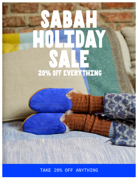 sabah newsletter: A Negroni, Tunes & 20% OFF 🍹🎶