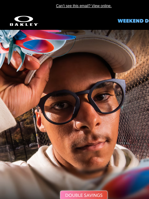 oakley newsletter: Up To 50% Off + An Extra 40% Off Prescription Lens...