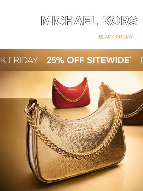 michaelkorsmail newsletter: Stop Scrolling, Start Shopping 🛍️