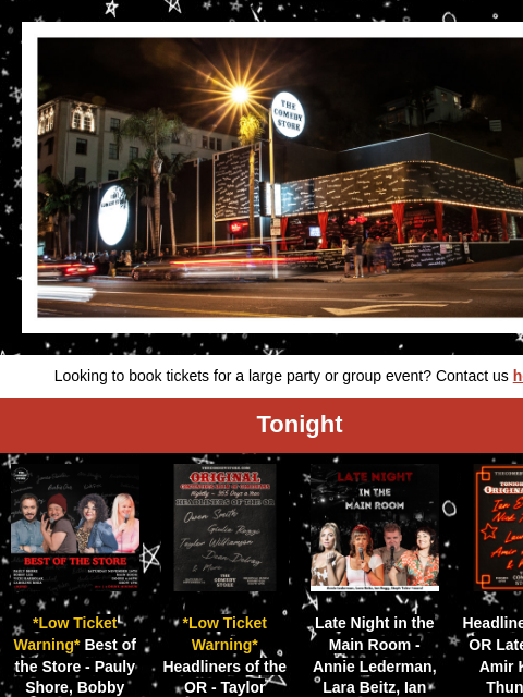 hive newsletter: Coming Up at The Store!