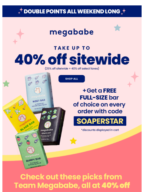 megababebeauty newsletter: Small biz, big deals 🔥