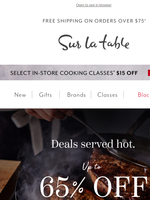 surlatable newsletter: 👀 Black Friday Deals You Need To See