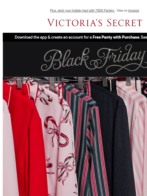 victoriassecret newsletter: EVERYTHING is 40% Off—Treat Yourself