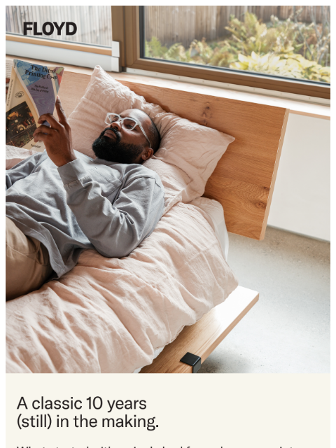 floydhome newsletter: Save on the world's most modular bed frame