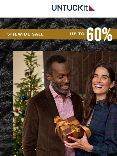 untuckit newsletter: Our Top Gift Picks ON SALE From $56 🔥