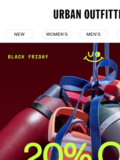 urbanoutfitters newsletter: 20% Off Owala happening now →