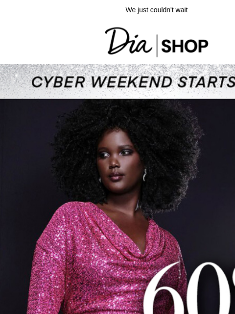 We just couldn't wait Dia & Co Shop Shop Now Shop Up to 70% Off Style freedom through a life well-lived. TOPS DRESSES NEW ARRIVALS SALE Recipient: brands.news.subscription@gmail.com View in