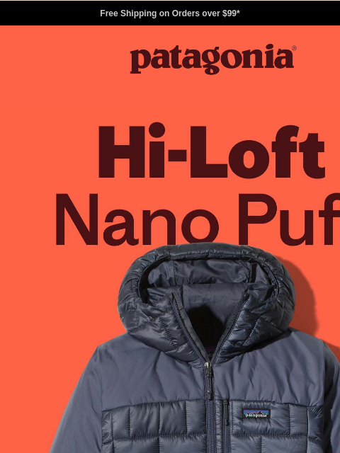 patagonia newsletter: Meet the Nano Puff’s burly cousin