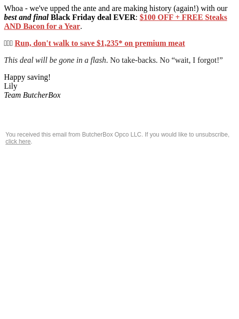 butcherbox newsletter: This offer is so big we almost didn’t send it.