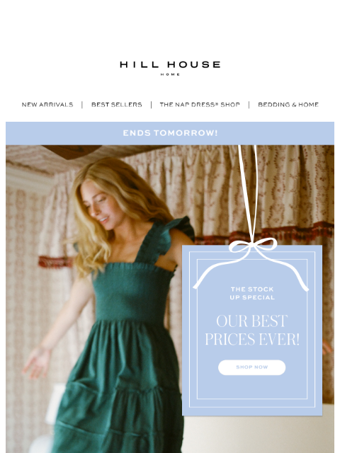 hillhousehome newsletter: Psssst, Nap Dresses are still on sale!!!!