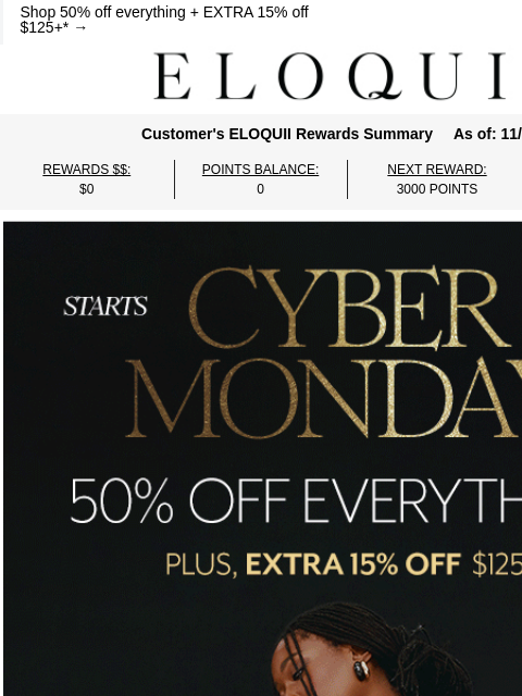 eloquii newsletter: BEST SALE OF THE YEAR STARTS NOW​
