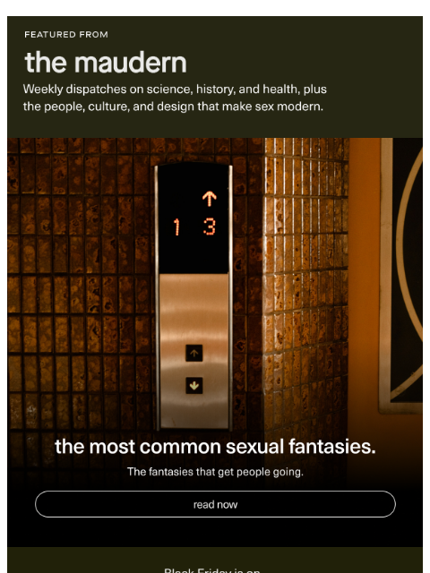 getmaude newsletter: the maudern.