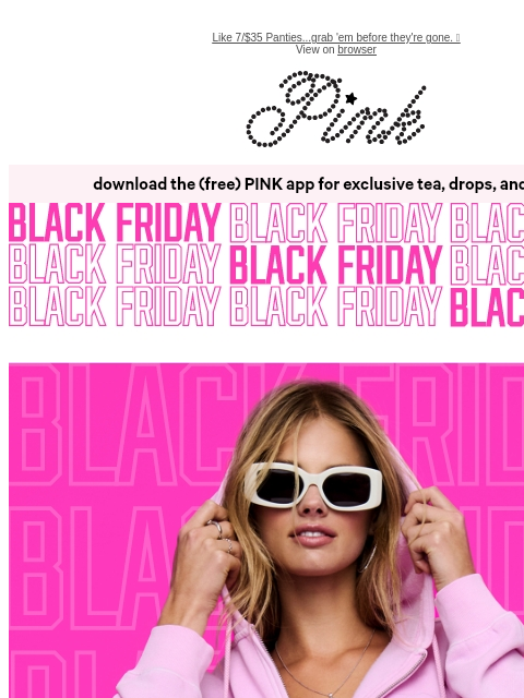 vspink newsletter: Lots of Deals You DON'T Wanna Miss 😬