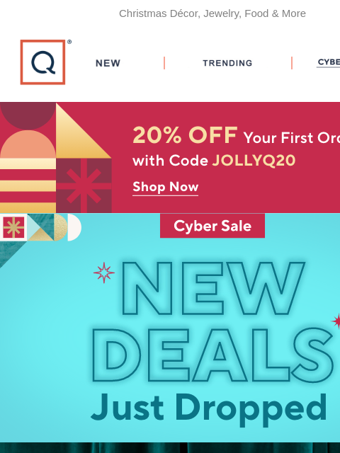 qvcemail newsletter: Wow: Cyber Sale & Free Ship on Everything