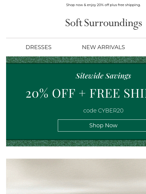 softsurroundings newsletter: New Sweaters, Effortless Style