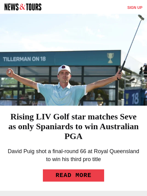 golfdigest newsletter: The exclusive golf mailing list you probably don't...