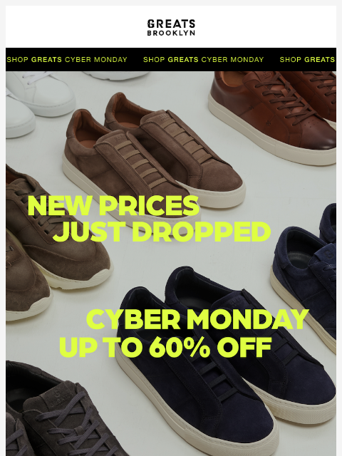 greatsbrand newsletter: PRICES JUST DROPPED
