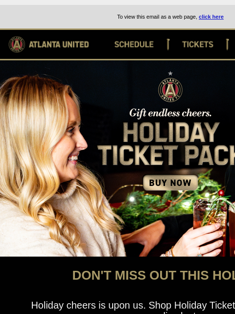 atlutd newsletter: SAVE BIG ON CYBER MONDAY​