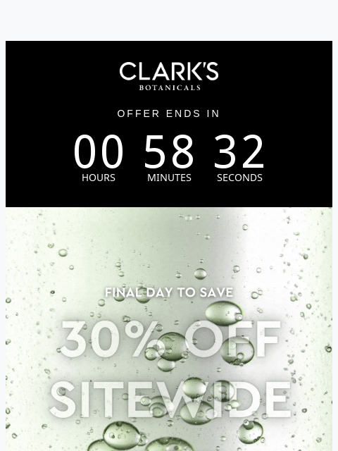 clarksbotanicals newsletter: The ritual everyone’s rushing for today