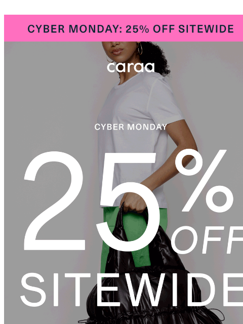 caraa newsletter: 24 Hours Only: Cyber Monday Savings