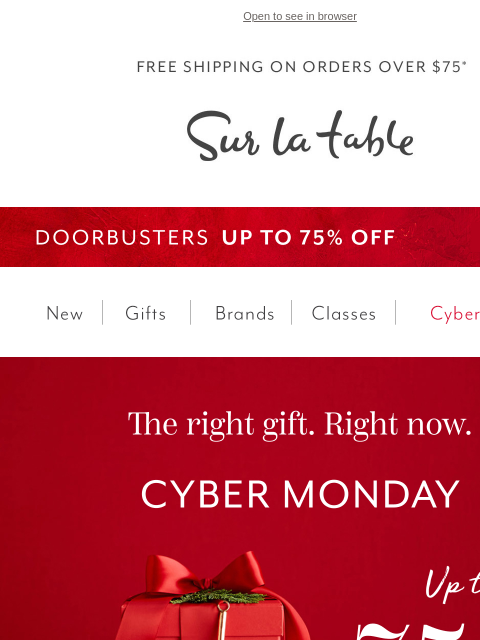 surlatable newsletter: 🎁 Your Cyber Monday Gift Guide