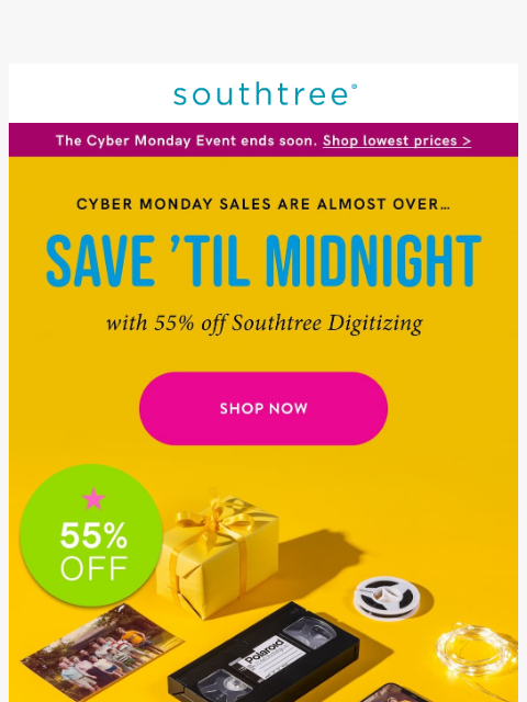 southtree newsletter: Our BEST Cyber Monday deal (and you’re about to mi...