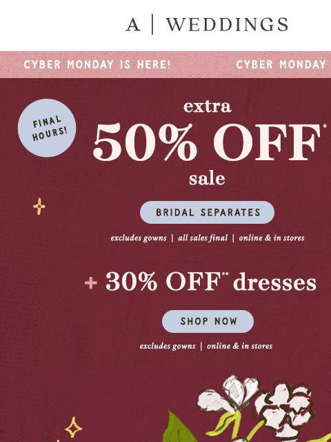 anthropologie newsletter: Extra 50% OFF SALE + 30% OFF!