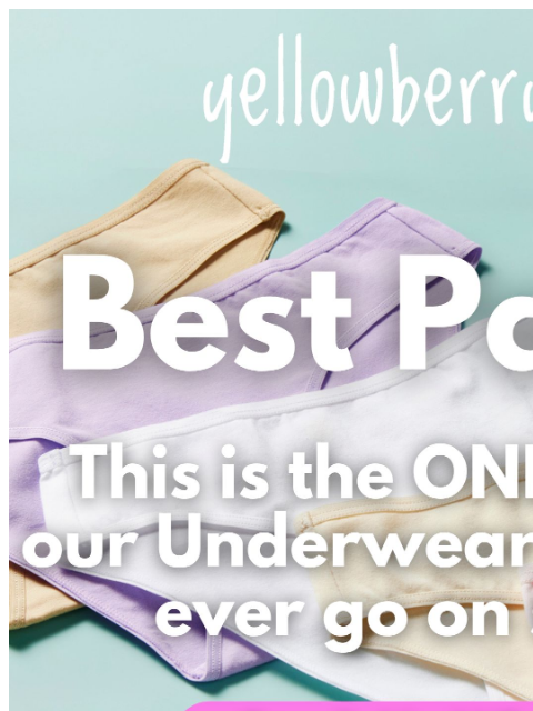 yellowberrycompany newsletter: 🚨EXTRA 20% Off Underwear Bundles!🚨